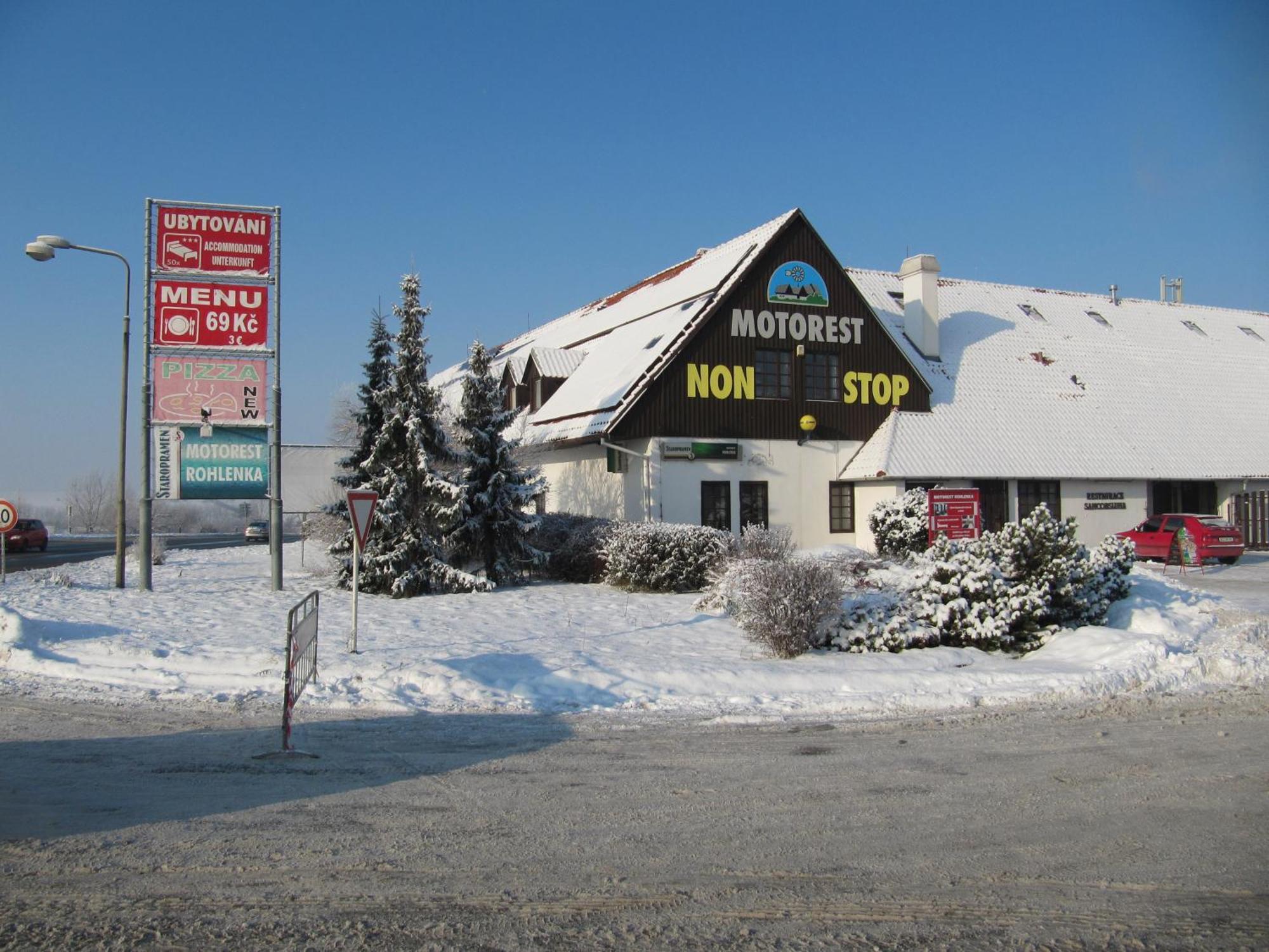 Motorest A Motel Rohlenka Austerlitz Tvarožná Esterno foto